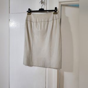 Genuine leather skirts